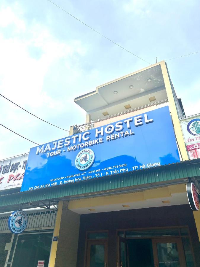 Majestic Hostel - Tour & Motorbike Rental Ха Жианг Екстериор снимка